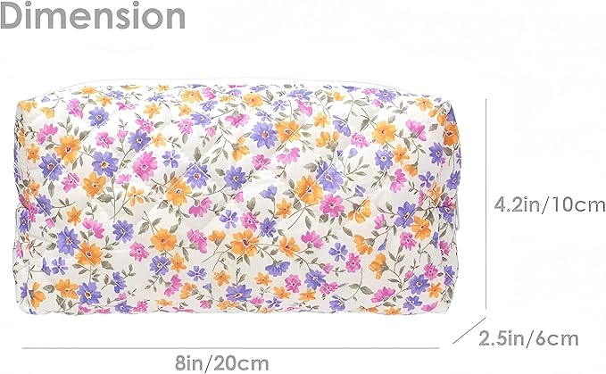 Pencil Case Pen Case Office College School Storage Bag Pouch Holder Box Organizer Makeup Pouch Cosmetic Bag Aesthetic Cute Pencil Case for Girls Boys Kids (F)