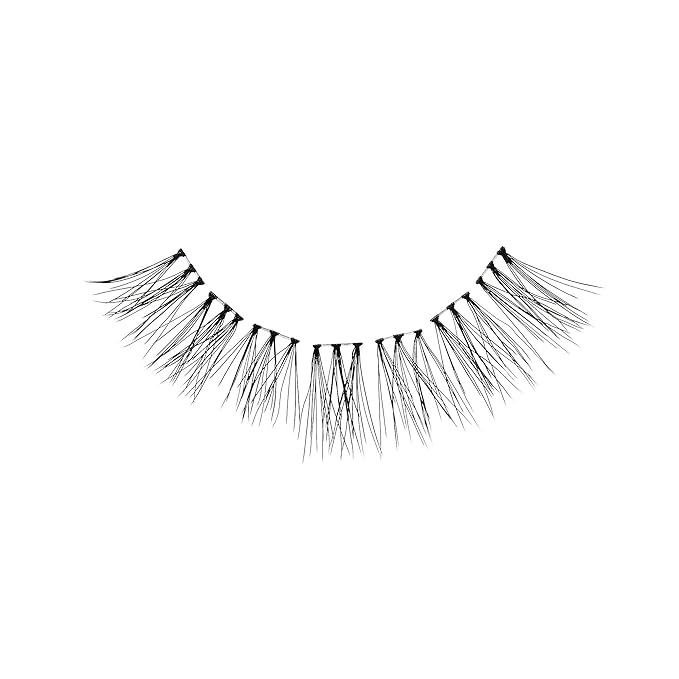 Kiss Looks So Natural Trio Lash Combo Pack False Eyelashes, Lash Extension Kit, Short & Medium, Tapered End Technology, 3D Lengths & Angles, Easy Grip Tray, Lash Glue 0.7g, 30 Lash Clusters