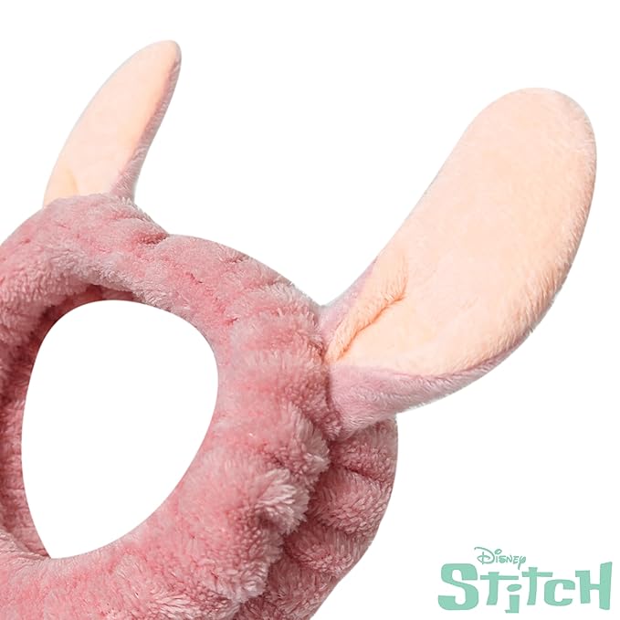 LUV HER Lilo & Stitch Angel Girls Headbands - One Size Fits All, Soft Stretchy Fabric - Angel from Stitch - Fun Fashion Accessory for Girls, Ages 3+