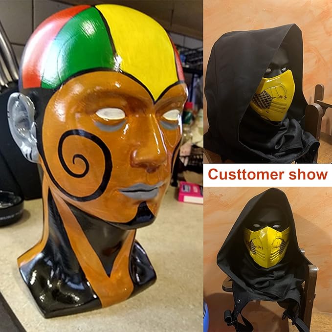 PVC Bright Black Mannequin Head Professional Cosmetology Male Mannequin Head Display Head Stand for Wigs Head for Display Wigs Hair Glases Hat Headset Display Stand(L30-Bright Black)
