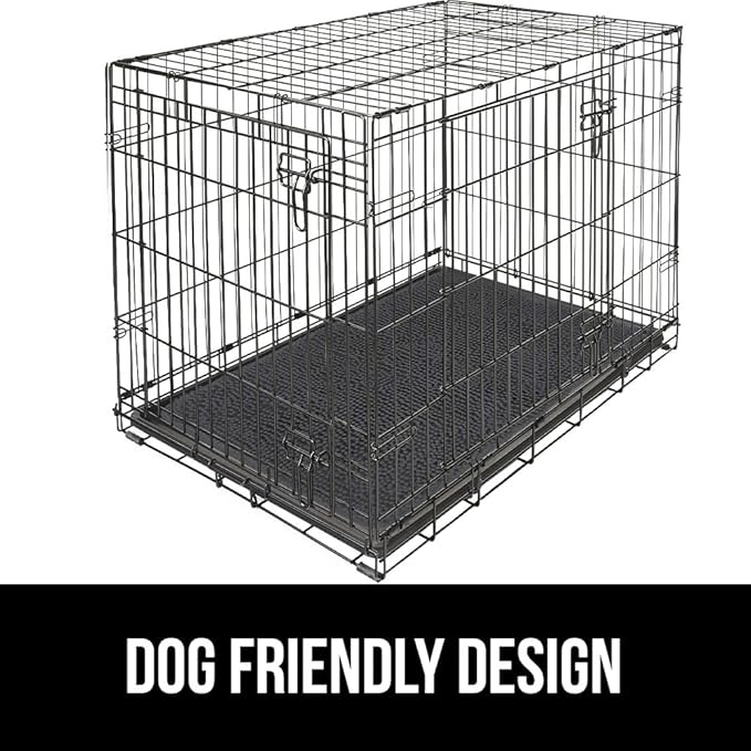 GORILLA GRIP SoakSTOPPER Dog Door Mat, Machine Washable Rug Absorbent Doormat Captures Moisture Mud Dirt, Quick Dry Soft Chenille Entryway Rugs Indoor Entrance Mats for Dog Paws, 24x17 Charcoal