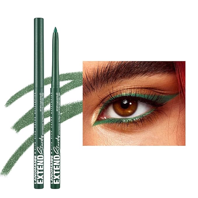 Quick-Drying Smooth-Glide Cream Eyeliner Set, 12 Versatile Shades Available, Waterproof Smudge-Proof Long-Lasting, Beginner-Approved, Safe for Sensitive Eyes & All Skin Types (04#)
