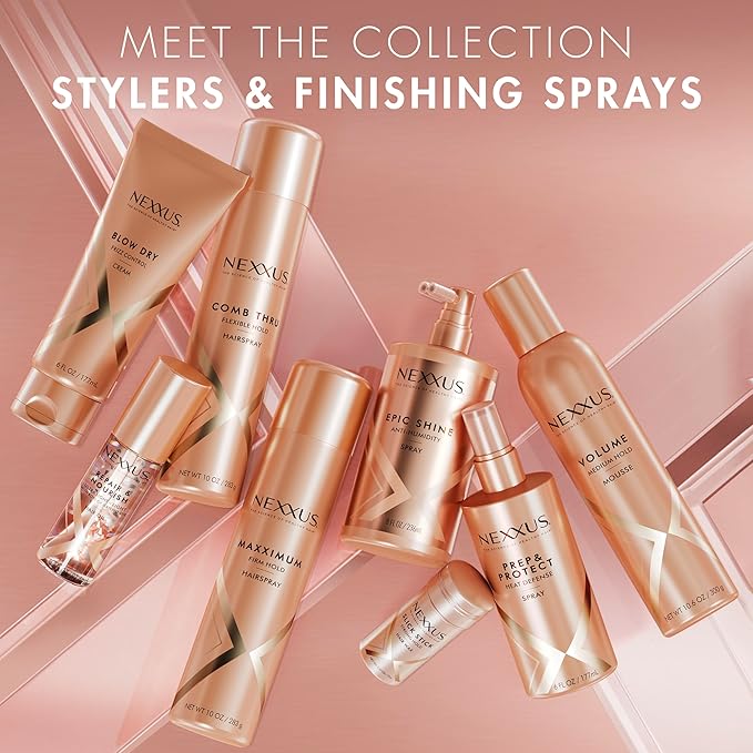 Nexxus Styling Curl Define Curl Cream Climate Control Gel Cream Hair Cream Powered by STYLEPROTECT Technology 8 fl oz