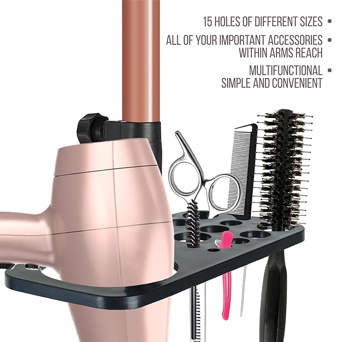 Wig Stand Tripod 50 Inch Metal Wig Mannequin Head Tripod Stand For Hairdressing Training Head Adjustable Wig Tripod Stand with Tool Tray (Latte, Mannequin Head Not Included)