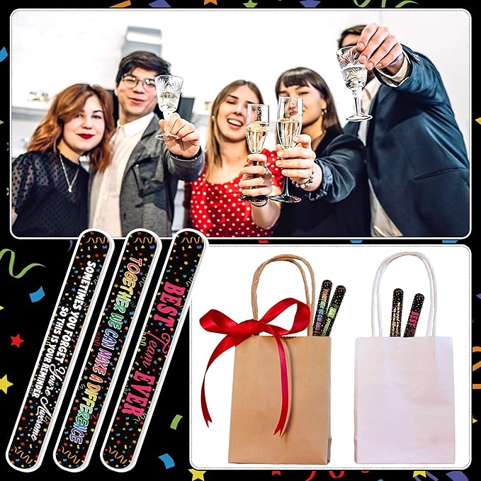 50 Pack Employee Appreciation Gifts for Coworkers Volunteers Black Nail Files Bulk Staff Team Small Thank You Gifts Teacher Emery Board Spa Salon Party Favors for Employee Coworkers Supplies