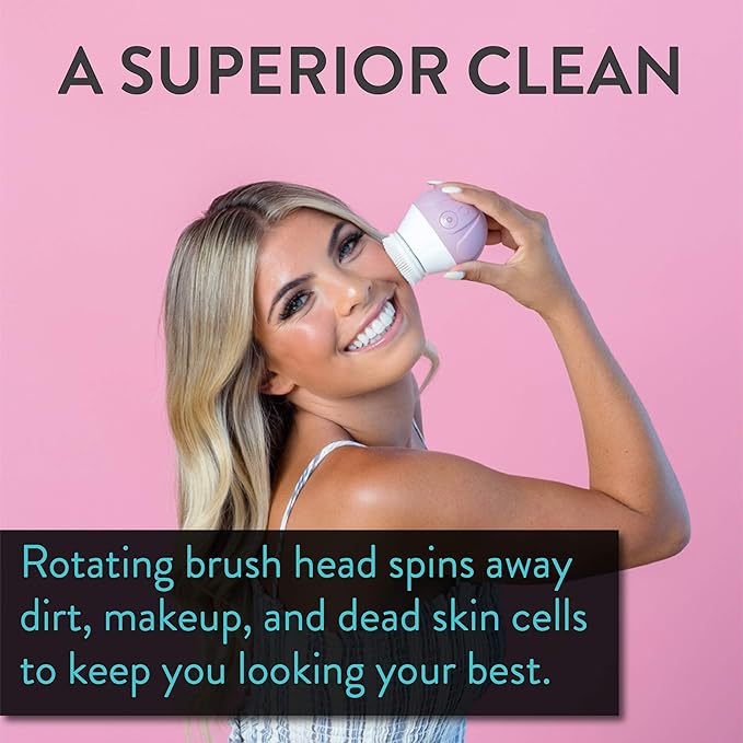 TAO Clean Replacement Silicone Brush Head, Replacement Head (1 Head) – Silicone Replacement Head for the TAO Clean Electric Face Cleansing Brush and Cleaning Station, White