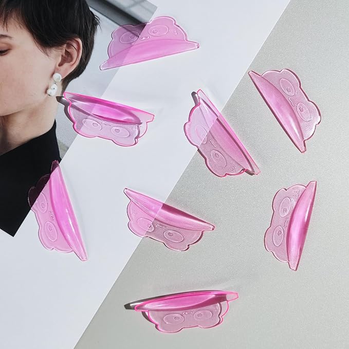 Libeauty Lash Lift Pads - Reusable Silicon Eyelash Lift Shield - DIY Use at Home or Salon - Lash Perming Tool