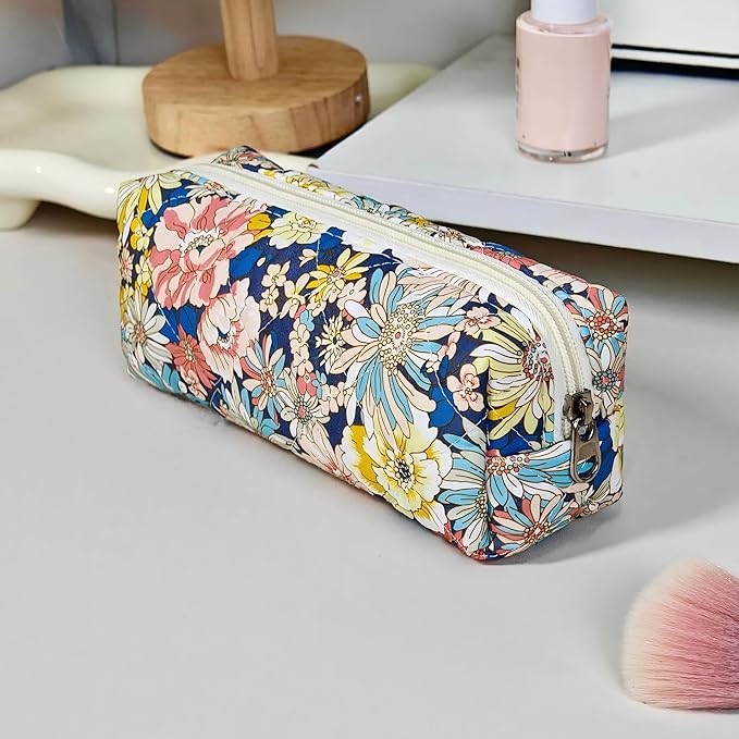 Pencil Case Pen Case Office College School Storage Bag Pouch Holder Box Organizer Makeup Pouch Cosmetic Bag Aesthetic Cute Pencil Case for Girls Boys Kids (H)