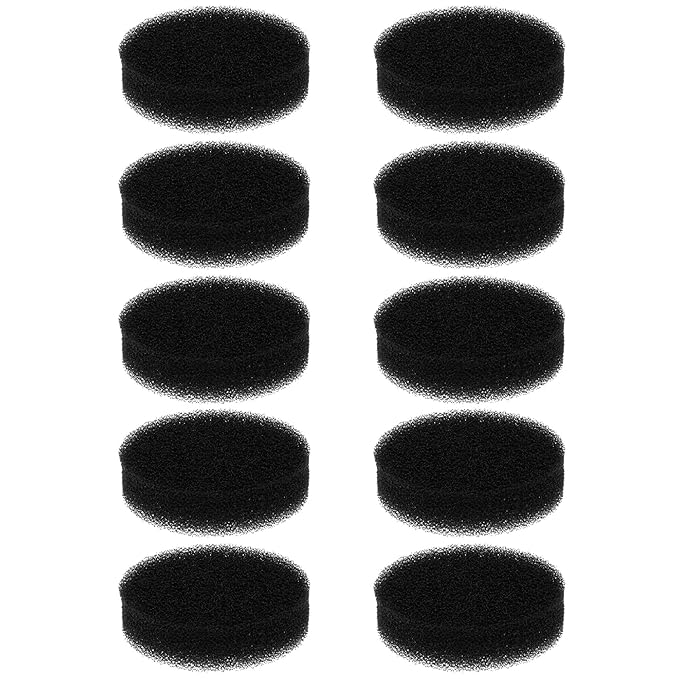 RONRONS 10 Pieces Makeup Brush Cleaner Sponge Travel Quick Color Removal Dry Make up Brushes Cleaning Replacement Sponges for Eye Shadow Blush Brush
