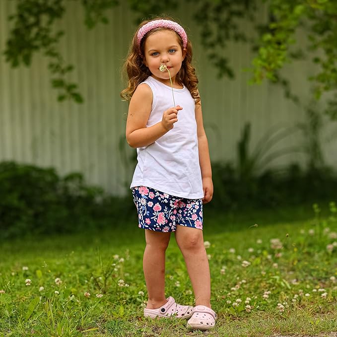FROG SAC Sequin Headband for Girls, Sparkly Puffy Hair Band for Kids, Padded Toddler Head Bands, Sparkle Girl Hair Accessories (Pink, Child)
