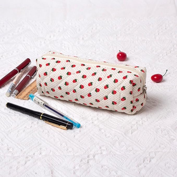 Pencil Case Pen Case Office College School Storage Bag Pouch Holder Box Organizer Makeup Pouch Cosmetic Bag Aesthetic Cute Pencil Case for Girls Boys Kids (ZH)