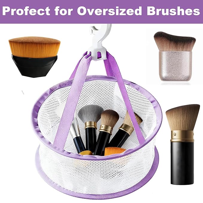 Makeup Brush Cleaner, Makeup Brush Cleaning Mat, Silicone Makeup Brush Cleaning Pad Cleaner And Dryer
