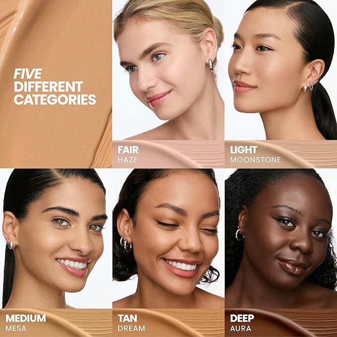 Wonderskin Hyper Bond All-Day Stay Serum Foundation – Waterproof, Transfer-Proof, 24HR Longwear Face Makeup with Niacinamide & Hyaluronic Acid – Lightweight, Natural Finish (Soul)