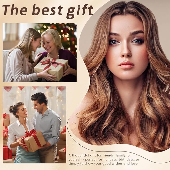 Curling Tie New Hair Curlers to Sleep in, Heatless Curls Overnight Headband, Soft Ribbon Wrap for Long Hair, Perfect Natural Curls Bouncy Curly Hairstyle Hair Suitable for All Hairs Types (Black)
