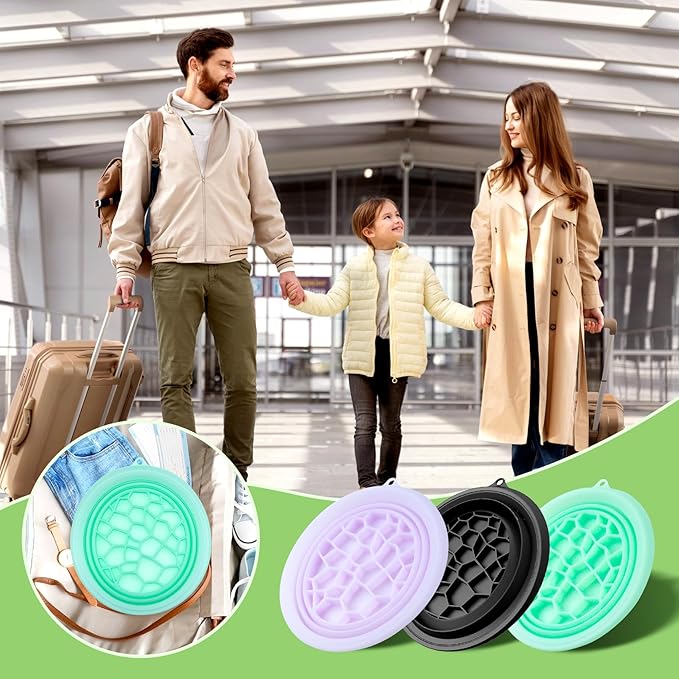 Foldable Ice Bowl with Built-In Ice Tray – Silicone Facial Ice Bath for Shrinking Pores, Boosting Circulation, Cold Plunge Skincare Gift for Men & Women (Green