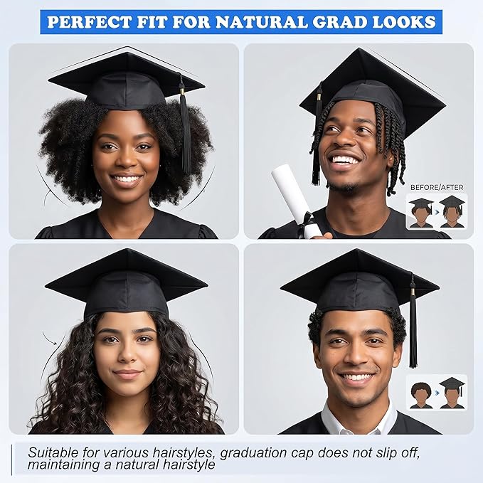 Clear Graduation Cap Headband Secures Decorations Holder Grad Cap Headband Insert Hat Anti-Slip Accessories for Graduates Gift