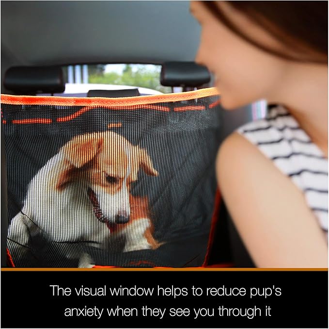 iBuddy Dog Seat Covers for Trucks 100% Waterproof Car Hammock for Truck Back Seat Durable X-Large Seat Cover Against Dirt and Dog Fur Machine Washable Pet Seat Cover for Trucks and Large SUVs