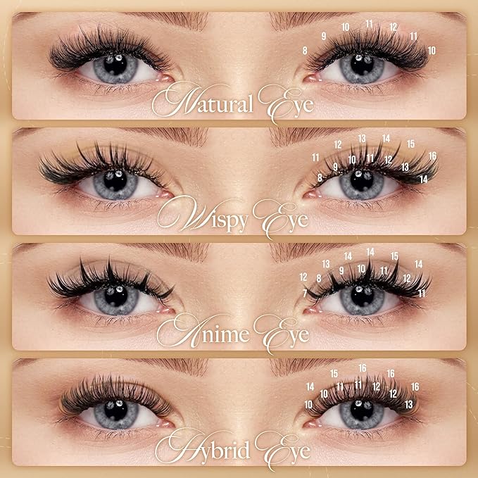 LASHVIEW Eyelash Extensions,Individual Lashes, 0.15 Thickness D Curl Mixed Tray(8-15mm),Premium Single &Classic Lases,Natural Semi Permanent Eyelashes,Mink& Soft Lashes,Application-Friendly