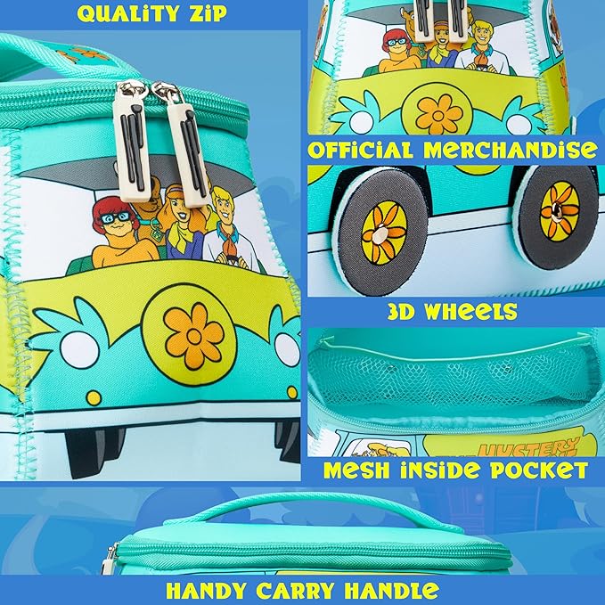Get Trend Scooby Doo Toiletry Bag, Valentines Day Gifts for Women, Teens Travel Essentials, Girls Makeup Bag Airplane, Cruise Essentials, Travel Accessories (Multi Scooby)