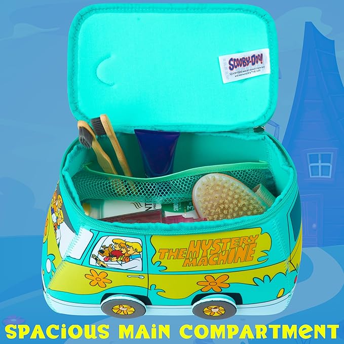 Get Trend Scooby Doo Toiletry Bag, Valentines Day Gifts for Women, Teens Travel Essentials, Girls Makeup Bag Airplane, Cruise Essentials, Travel Accessories (Multi Scooby)