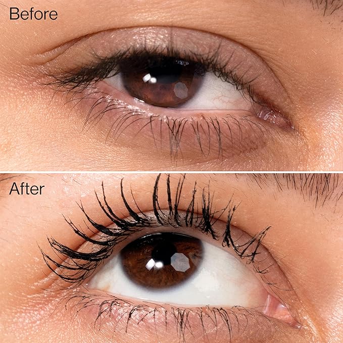 Honest Beauty 2-in-1 Extreme Length Clean Mascara, Lash Primer, Lengthening, Volumizing, Cruelty-Free, Safe for Sensitive Eyes, Black, .27 fl oz